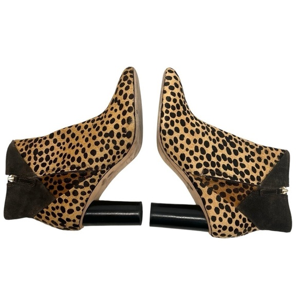 Ulla Johnson Carin Patchwork Ponyhair Suede Leather Ankle Booties Women’s 39 - Picture 10 of 16